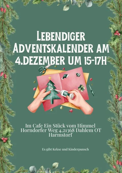 Lebendiger Adventskalender am 04.12.2026